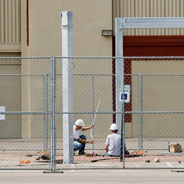 how much time can i rent the temporary fence for my work site or event in Volga